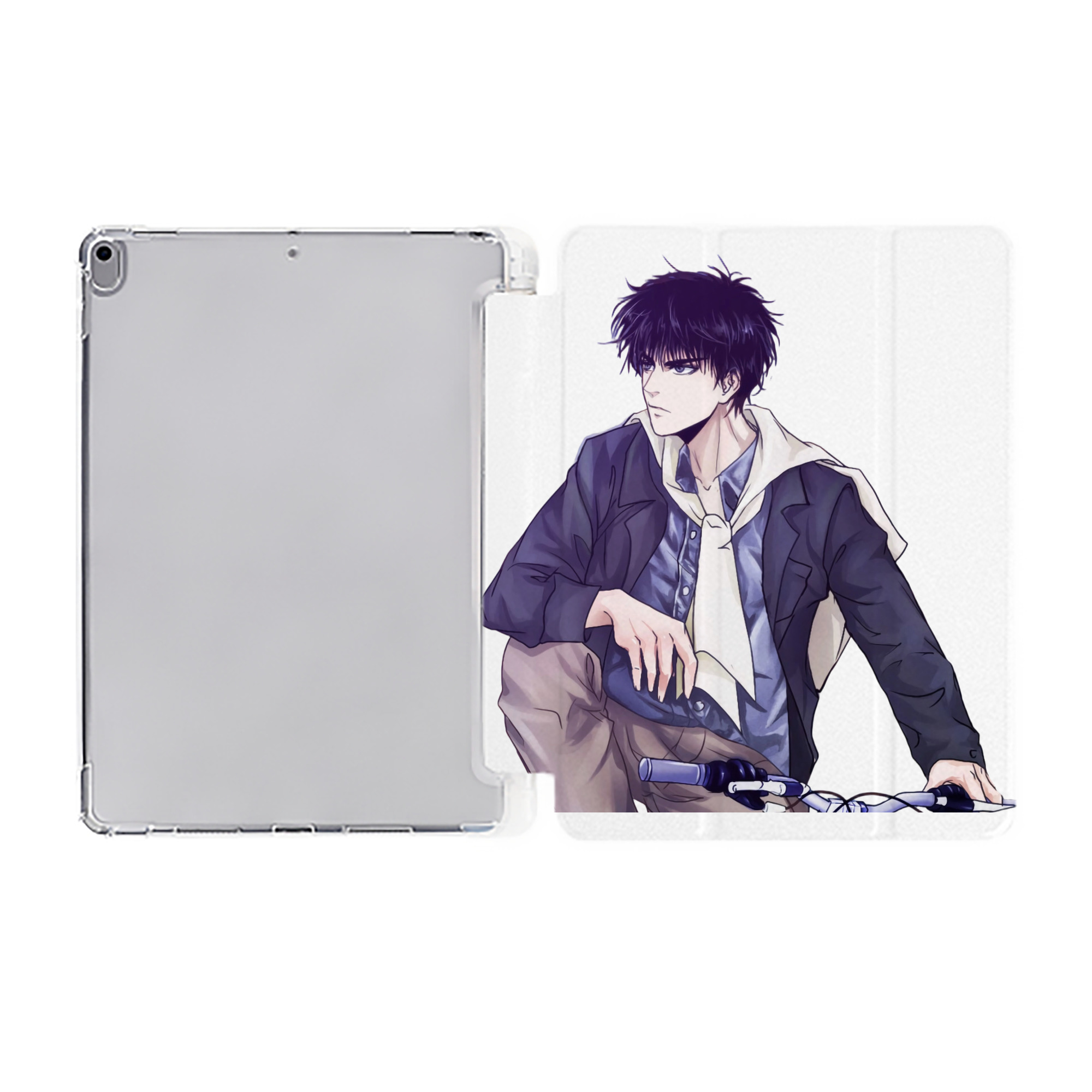 （画像用） SLAM DUNK／スラムダンク IPad ケース ペン収納付き 三つ折りスタンド PUレザー×シリコン 対応機種9.5/10.5/10.9インチ